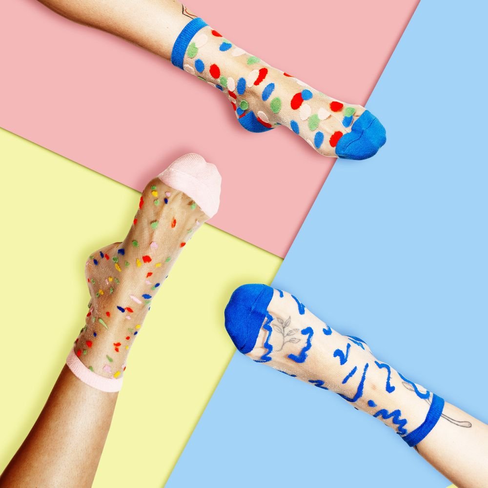 Sheer Fashion Socks